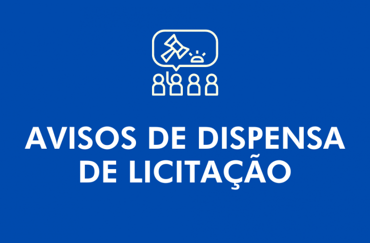 Aviso de Dispensa de Licitação nº 001/2024